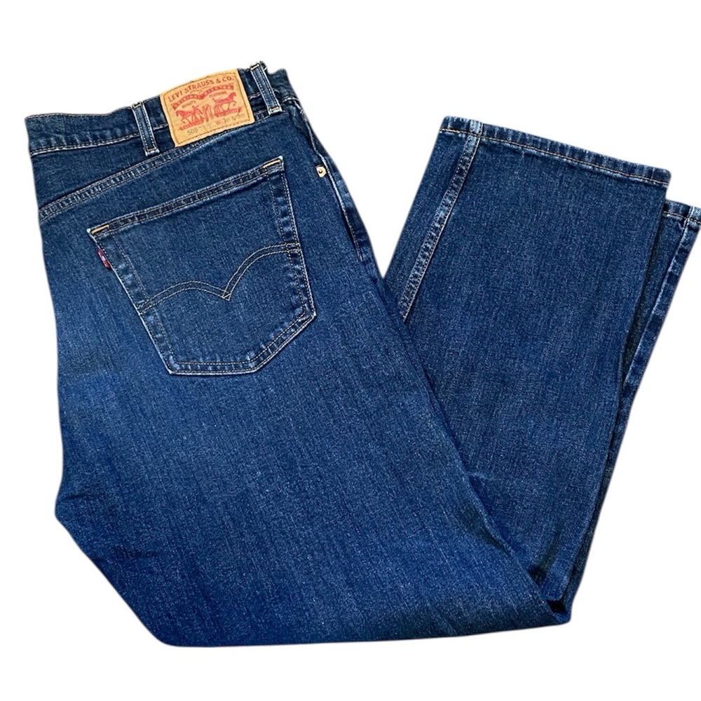 Levi's 505 Classic Straight Leg Blue‎ Jeans 38x30